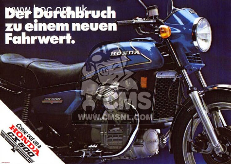 Honda CX500 1978 GERMANY 27PS TYPE