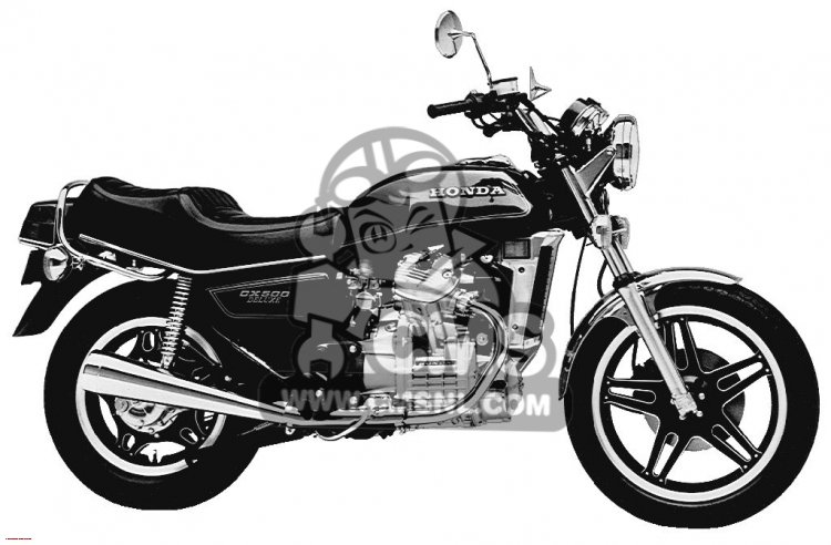 CX500D DELUXE 1981 (B) USA