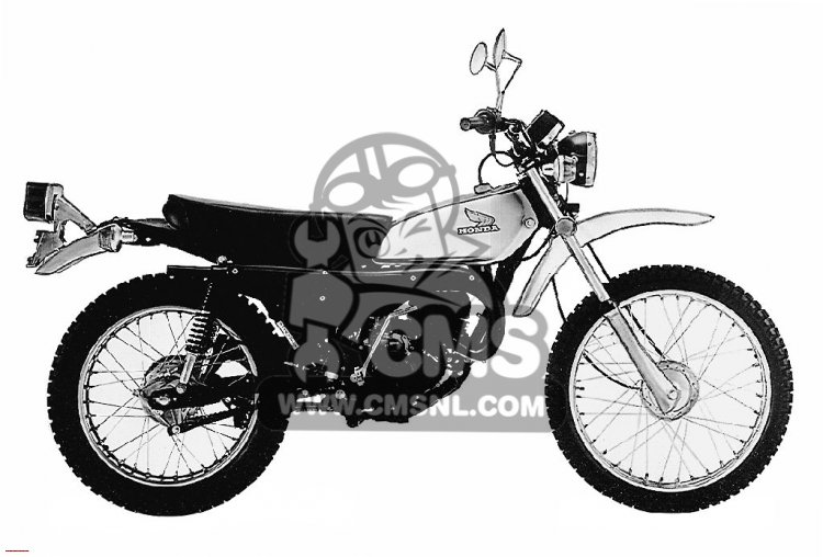 Honda MT125 ELSINORE 1976 USA information