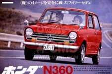 Honda N LN SERIES COUPE STATIONWAGON