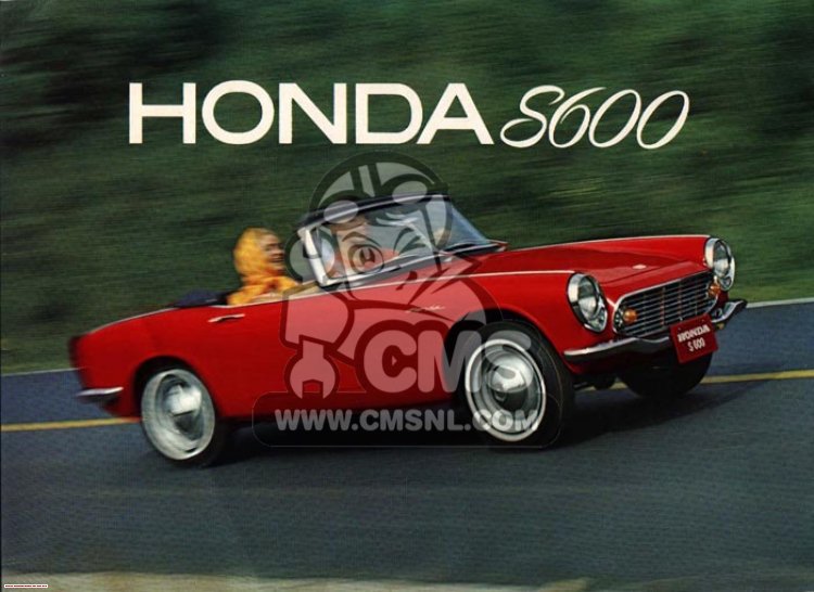 Honda S600 CONVERTIBLE GENERAL EXPORT AS285