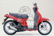 1999 HONDA SH50 SH 50 SCOOPY SCOOTER MOPED VGWO NEW EXHAUST NEW