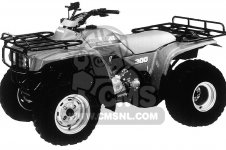 Honda TRX300 FOURTRAX 300 1989 (K) USA parts lists and schematics