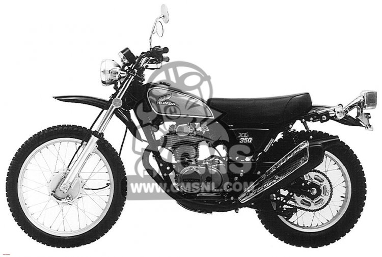 Honda XL350 K1 1975 USA information