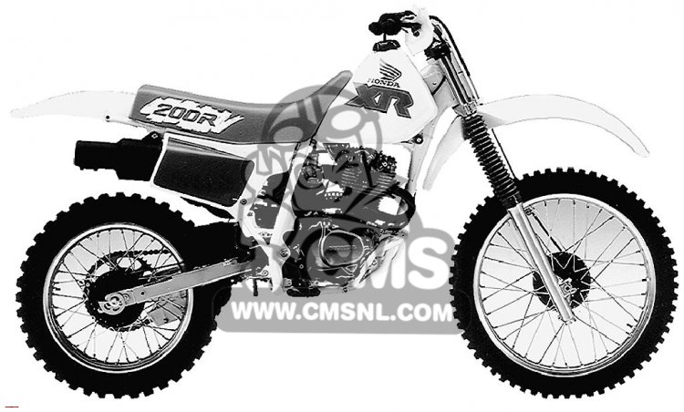 1991 honda xr200r