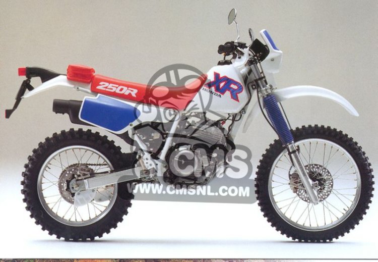 Honda XR250R 1991 (M) AUSTRALIA information