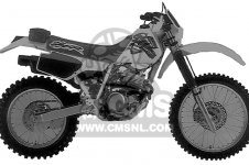 Honda XR250R 1995 (S) USA parts lists and schematics