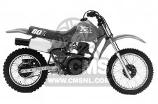 Honda XR80 parts: order spare parts online at CMSNL