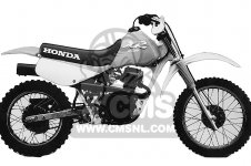 Honda XR80 parts: order spare parts online at CMSNL