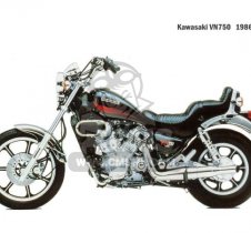 Kawasaki VN750 parts: order genuine spare parts online at