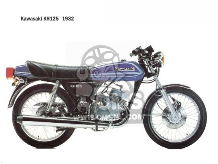 Kawasaki KH125 parts: order genuine spare parts online at CMSNL