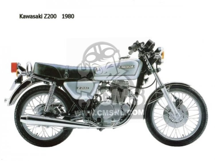 Kawasaki KZ200 parts: order genuine spare parts online at CMSNL