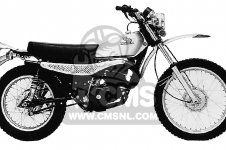 Honda Honda MT250 ELSINORE 1974 K0 USA parts lists and
