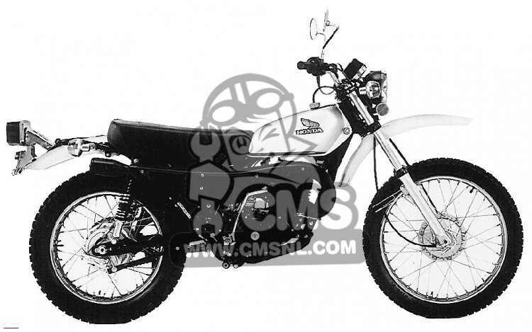 HONDA ELSINORE MT250 パーツリスト Honda Honda MT250 ELSINORE 1974 K0 USA パーツリストと回路図