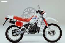 Honda MTX125RW 1990 (L) ENGLAND parts lists and schematics
