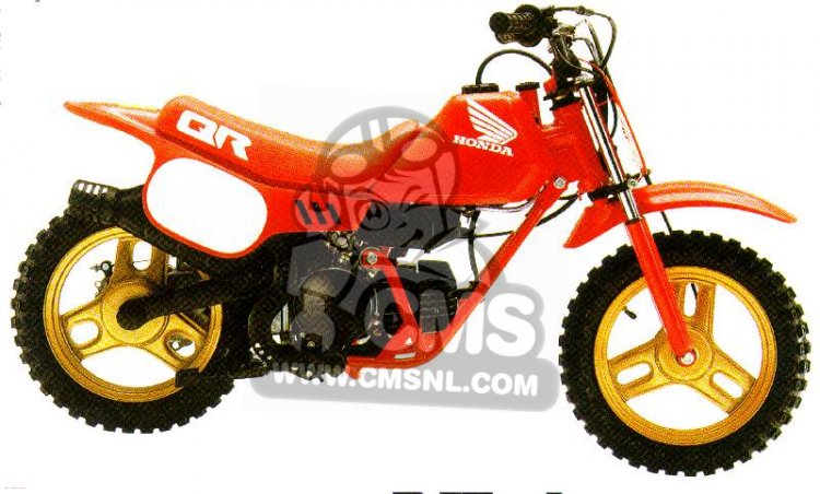 部品取り：HONDA　QRー５０ Honda QR50 1991 (M) AUSTRALIA parts lists and schematics