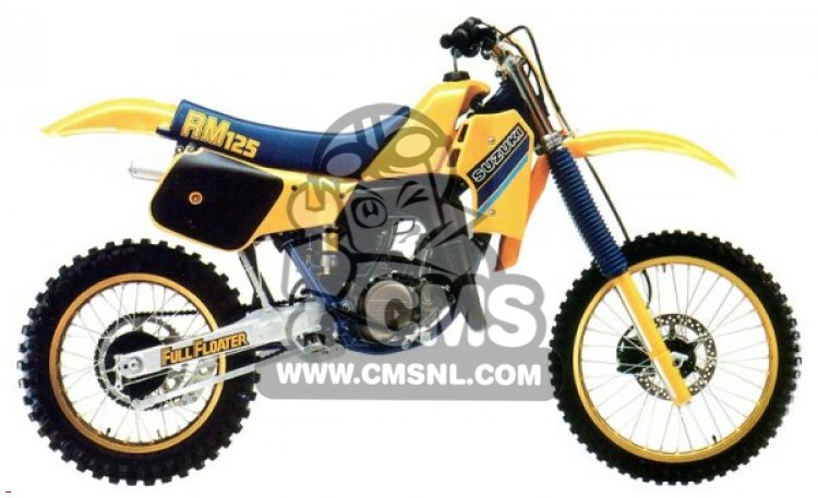 RM125 現状　予備部品マニュアル有 RM125 現状 予備部品マニュアル有 Suzuki RM125部品: CMSNLで純正