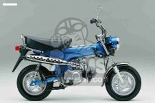 70's HONDA dax made by Tonka日本製2台セット激レア‼︎ 70 s HONDA dax made by Tonka Japan 2 units set super rare