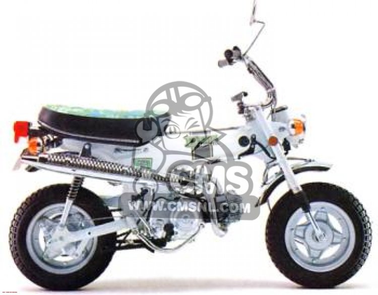 Honda Honda ST70 DAX GENERAL EXPORT TYPE 2 parts lists and