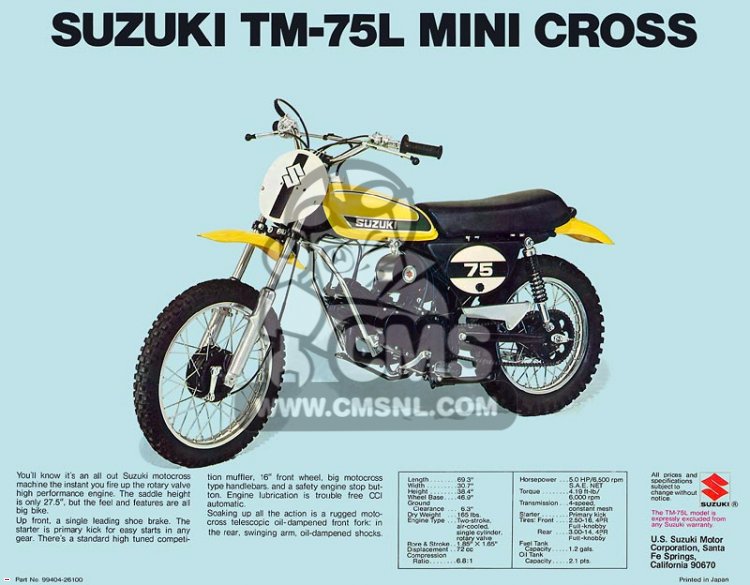 Suzuki TM75