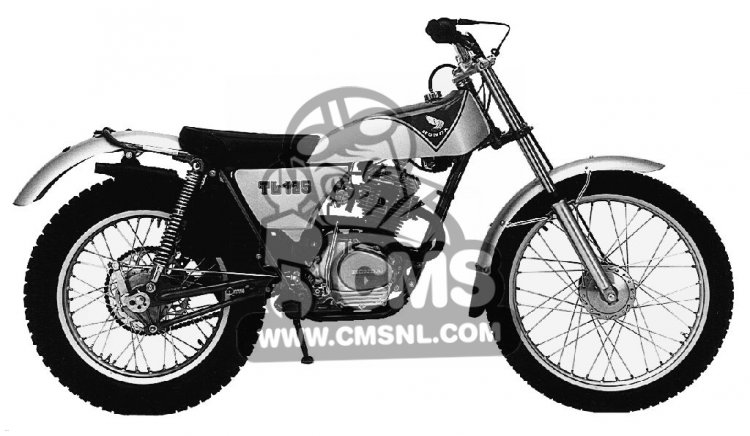 Honda TL125の部品: CMSNLでスペアパーツをオンラインで注文