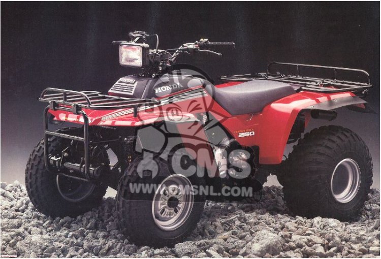 Honda TRX250 FOURTRAX 250 1987 (H) USA Listes De Pièces Et Schémas - Foto 7