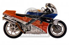 Honda Honda VFR400RIII NC24-102 1988 (J) JAPAN parts lists