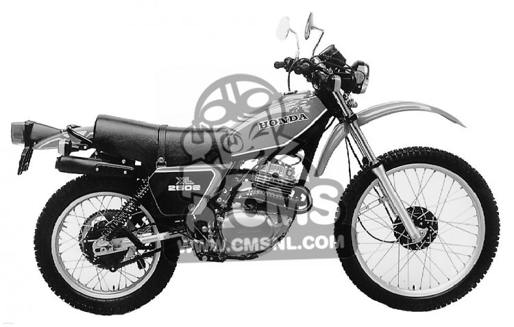 Honda XL250S サービスマニュアル1980年 Workshop Manual for Honda XL250S (1978-1981) - Honda 4