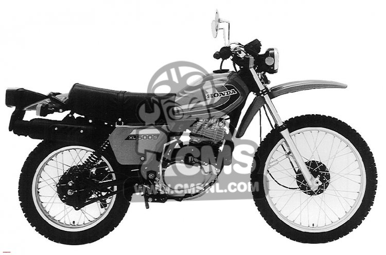 Used Honda XL 500 S 1979-1981 (XL500S PD01) Parts: Engine Covers - Foto 4