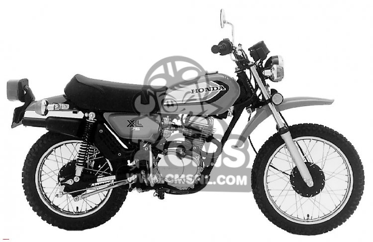 Honda XL75 1979 (Z) USA parts lists and schematics