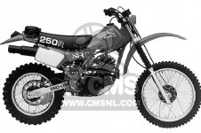 Honda XR250R 1982 (C) USA parts lists and schematics