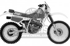 Honda XR250R 1986 (G) USA parts lists and schematics