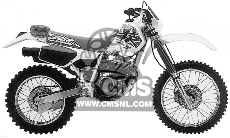 Honda XR250R 1994 (R) USA parts lists and schematics