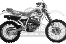 Honda XR250R 1994 (R) USA parts lists and schematics