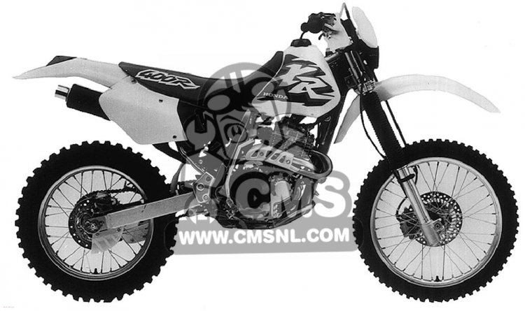 Honda Honda XR400R 1996 (T) USA parts lists and schematics