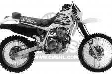 85 Honda Xr600 XR 600 R OEM Gear Shift Change Shaft