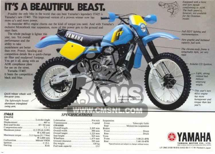 Yamaha IT465