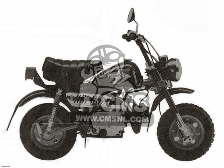 z50r モンキー 約30年にわたり同じスタイリングで愛されたロングセラーモンキー