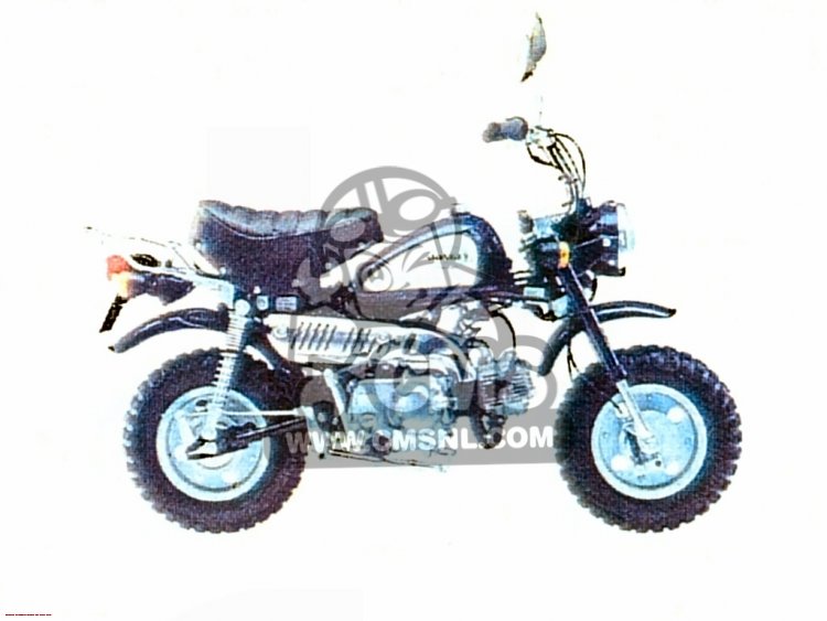 ホンダモンキー Honda Z50J MONKEY 1993 (P) GENERAL EXPORT KPH CSW parts lists and