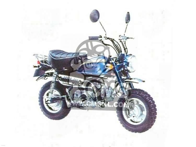 Honda Honda Z50J3 MONKEY JAPAN parts lists and schematics