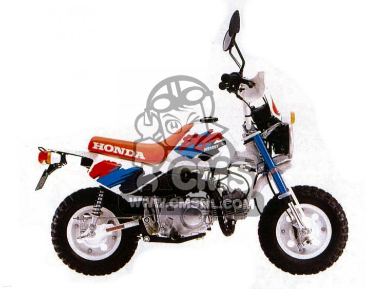 Honda Honda Z50JP MONKEY BAJA JAPAN parts lists and schematics