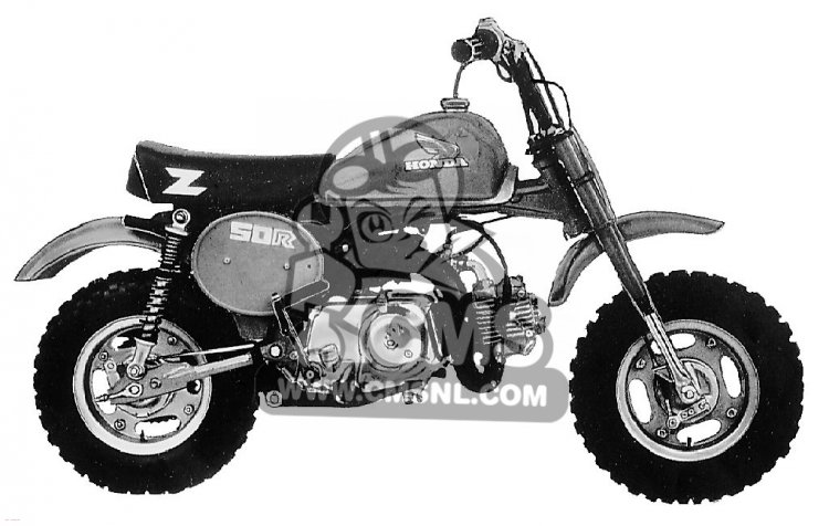 HONDA モンキーz50r モンキー(Z50Jz-I/A-Z50J)-since 1978- - バイクの系譜