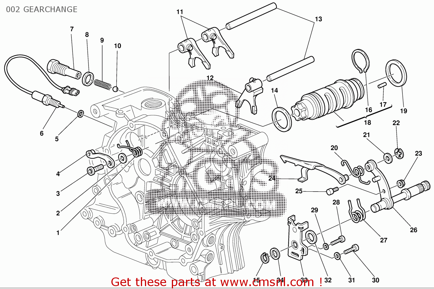 Ducati CAM, GEAR SHIFT 18220101A Ducati CAM, GEAR SHIFT 18220101A