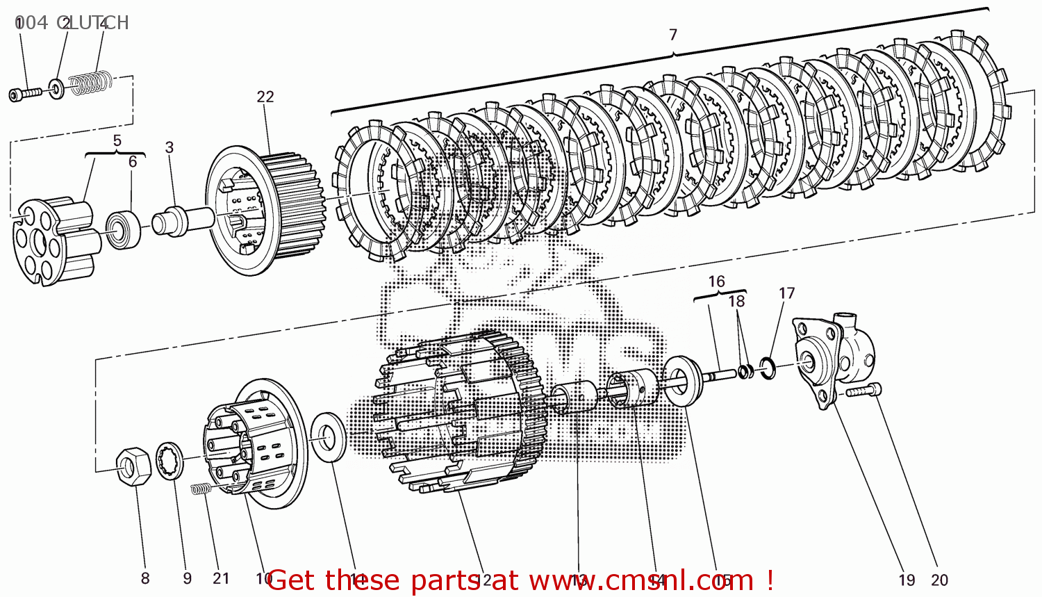 19920051A Clutch Housing Ducati buy the 19920051A at CMSNL