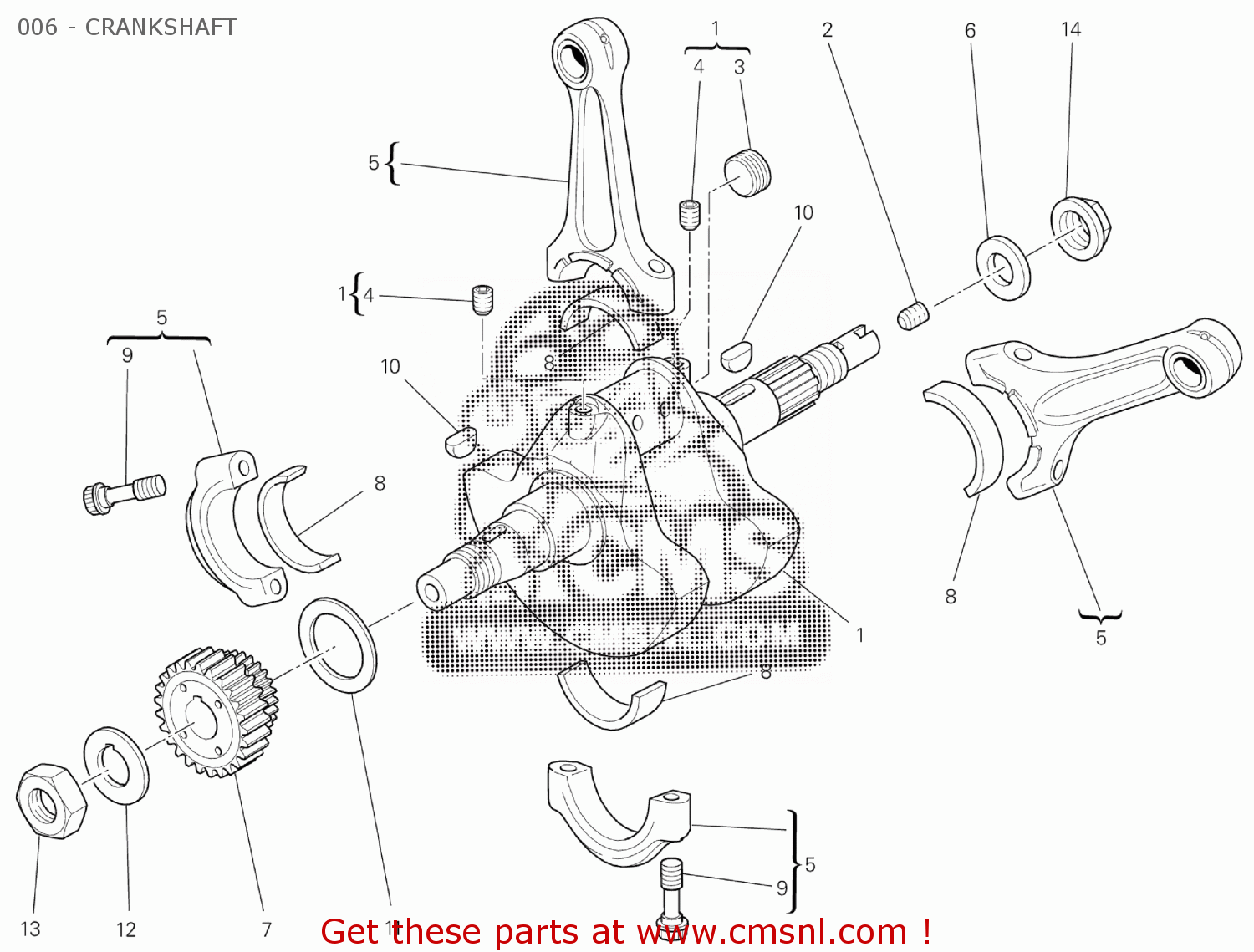 85212881I Thrust Washer 50x35x2.3 Ducati buy the 85212881I at CMSNL
