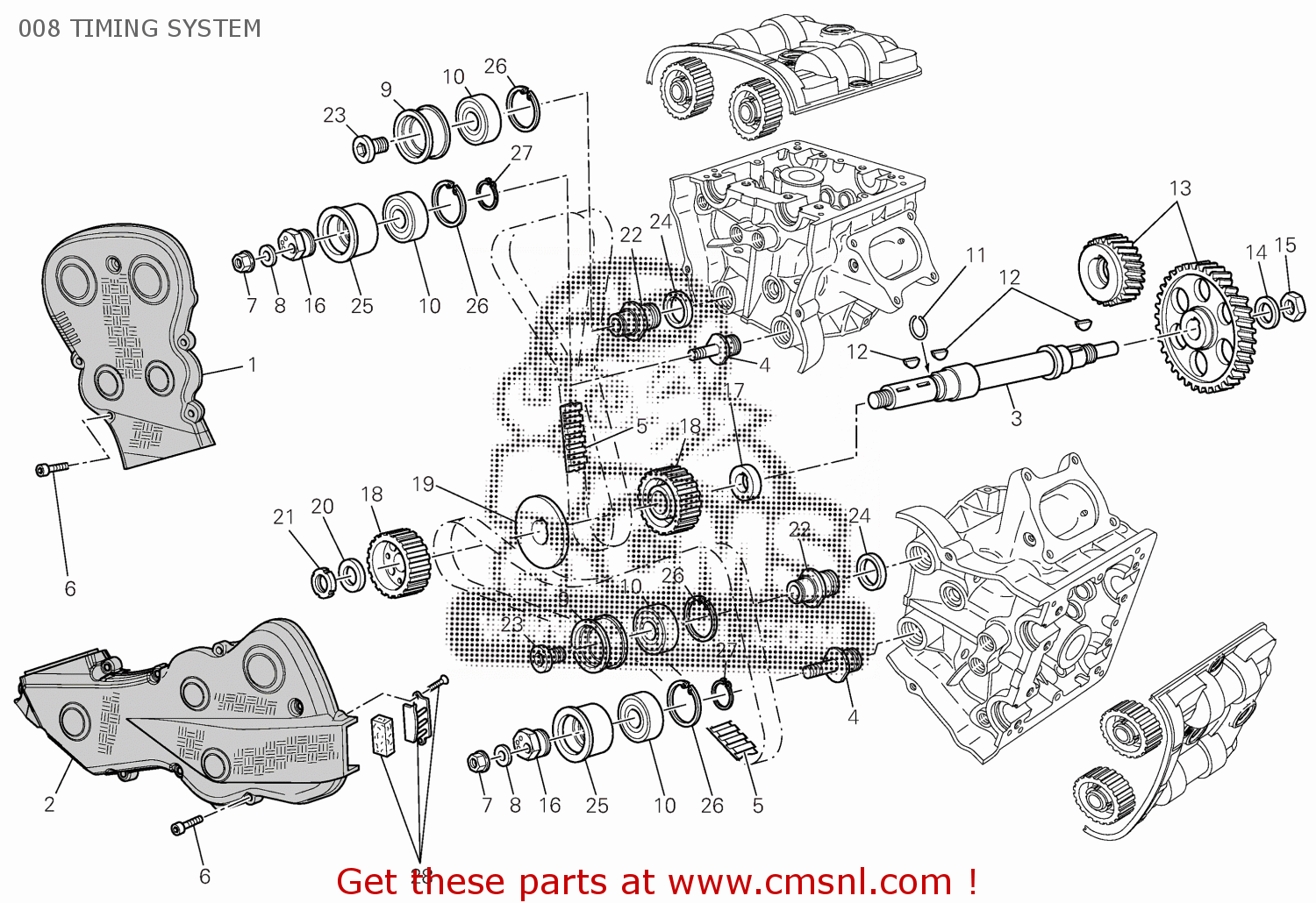 24511111A Vertical Timing Belt Cover Ducati buy the 24511111A at CMSNL