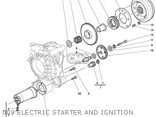 Gear, Electric Starter T71 photo