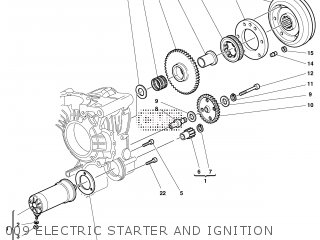 Electric Starter Driven Gear photo