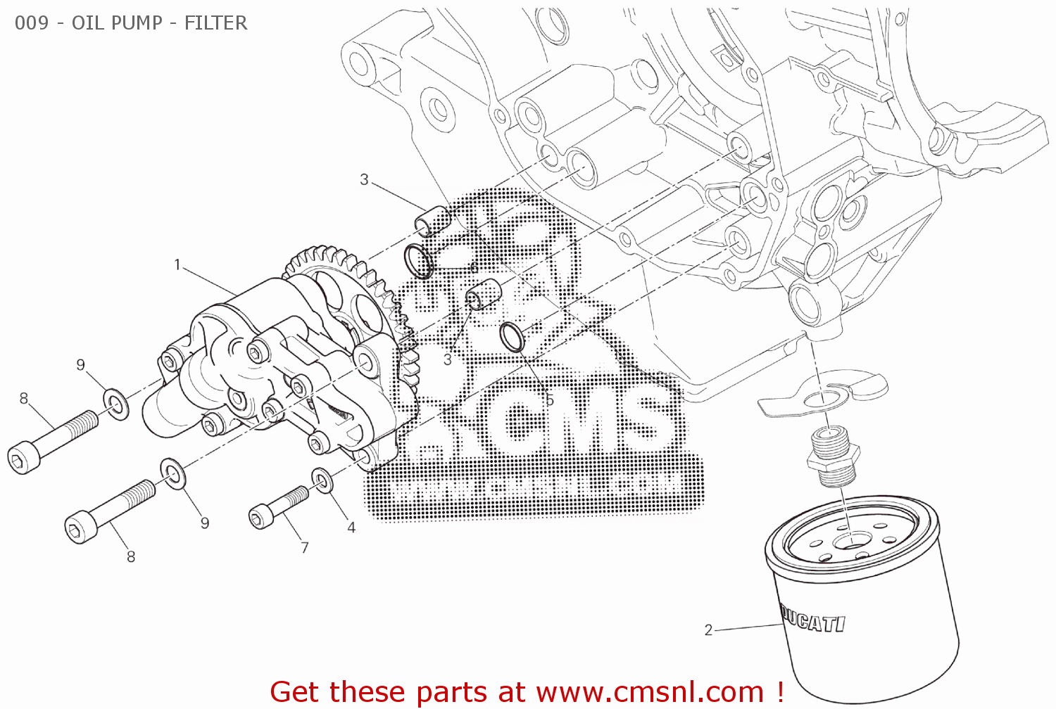 24920442A Oil Pump Assy Ducati buy the 24920442A at CMSNL