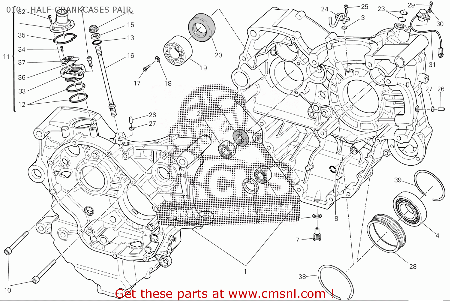 70241161A: Bearing Ducati - buy the 70241161A at CMSNL